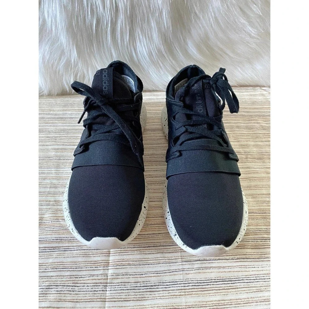 Adidas Tubular Men's PYV Male Size US 6.5 Black White Athletic Lace-Up Sneakers - Picture 4 of 12